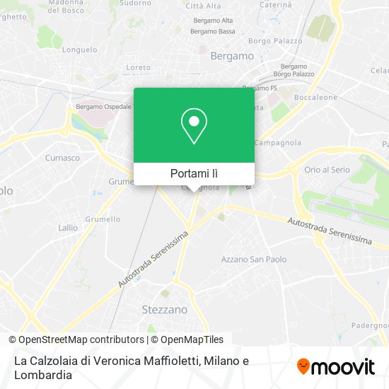 Mappa La Calzolaia di Veronica Maffioletti