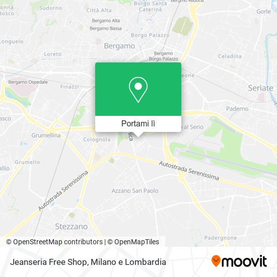Mappa Jeanseria Free Shop