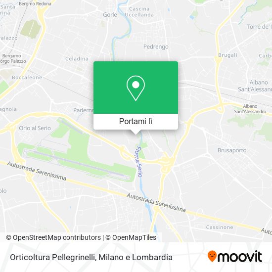 Mappa Orticoltura Pellegrinelli