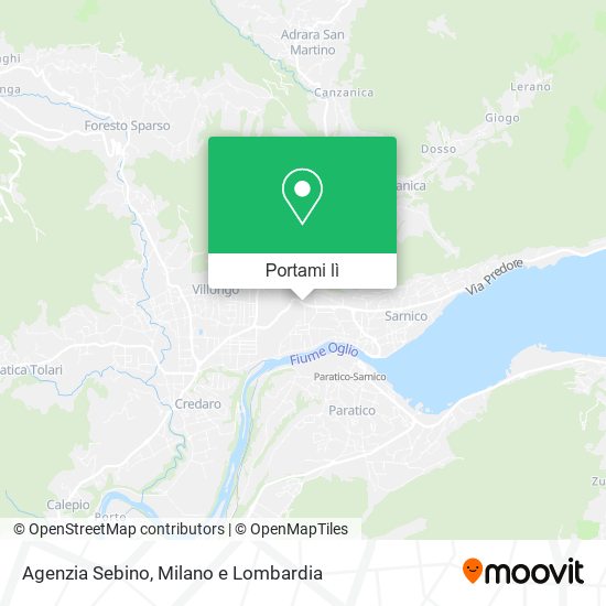 Mappa Agenzia Sebino