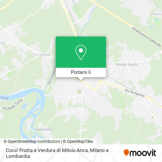 Mappa Coco' Frutta e Verdura di Miloiu Anca