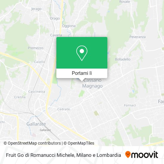 Mappa Fruit Go di Romanucci Michele