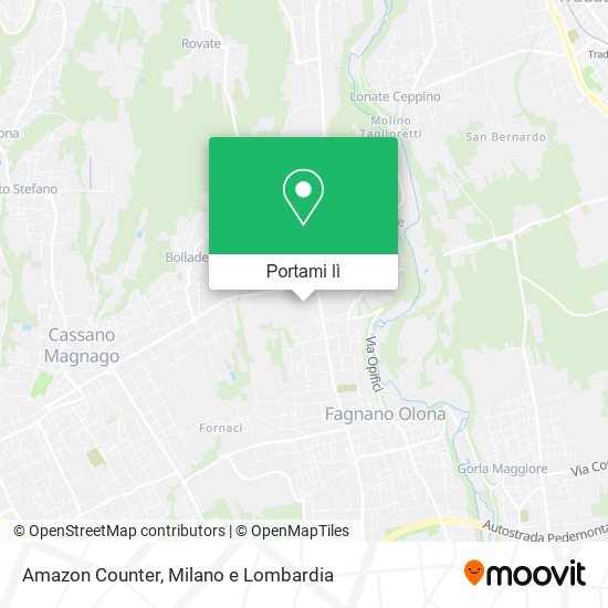 Mappa Amazon Counter