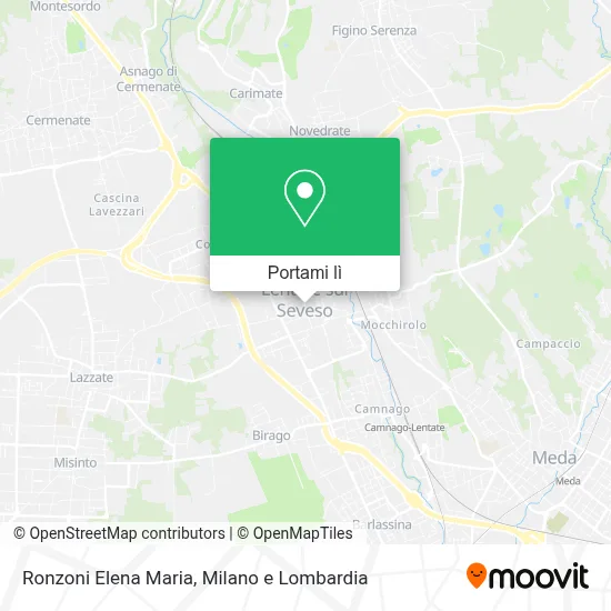 Mappa Ronzoni Elena Maria