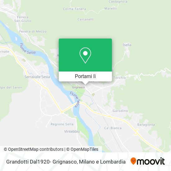 Mappa Grandotti Dal1920- Grignasco