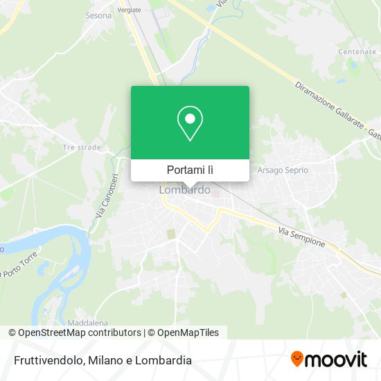 Mappa Fruttivendolo