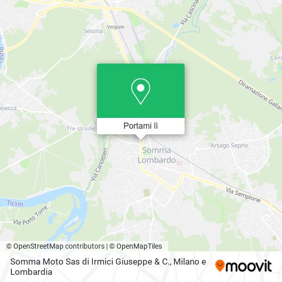 Mappa Somma Moto Sas di Irmici Giuseppe & C.