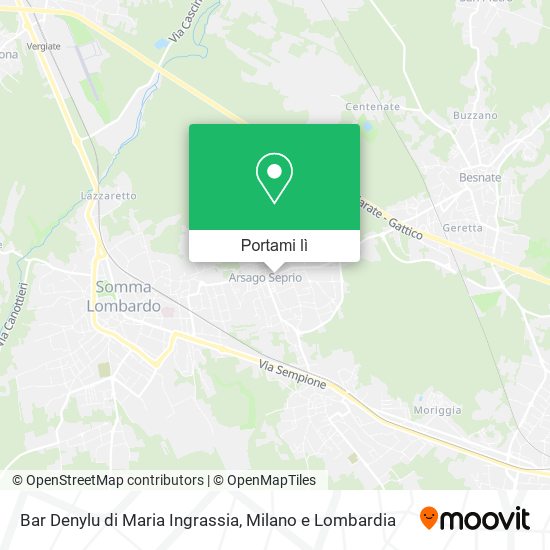 Mappa Bar Denylu di Maria Ingrassia