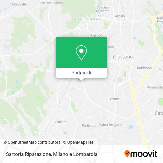 Mappa Sartoria Riparazione