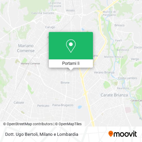 Mappa Dott. Ugo Bertoli