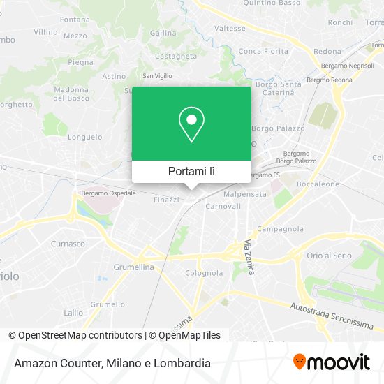 Mappa Amazon Counter