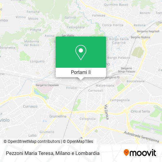Mappa Pezzoni Maria Teresa