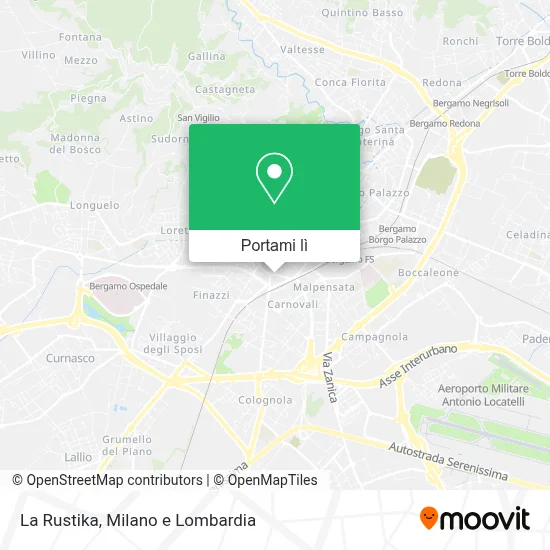 Mappa La Rustika