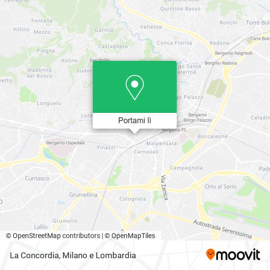 Mappa La Concordia