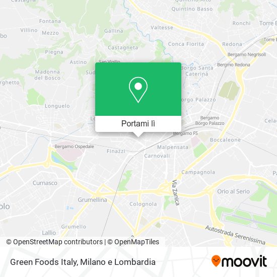Mappa Green Foods Italy