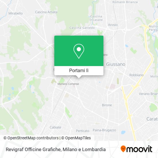 Mappa Revigraf Officine Grafiche