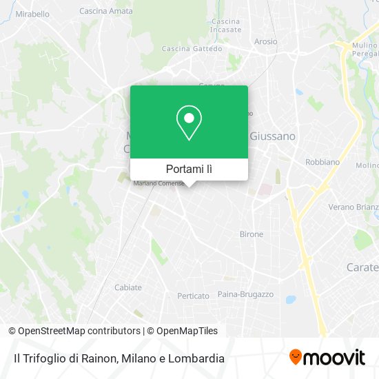 Mappa Il Trifoglio di Rainon