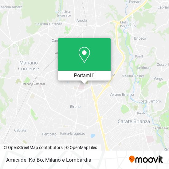 Mappa Amici del Ko.Bo