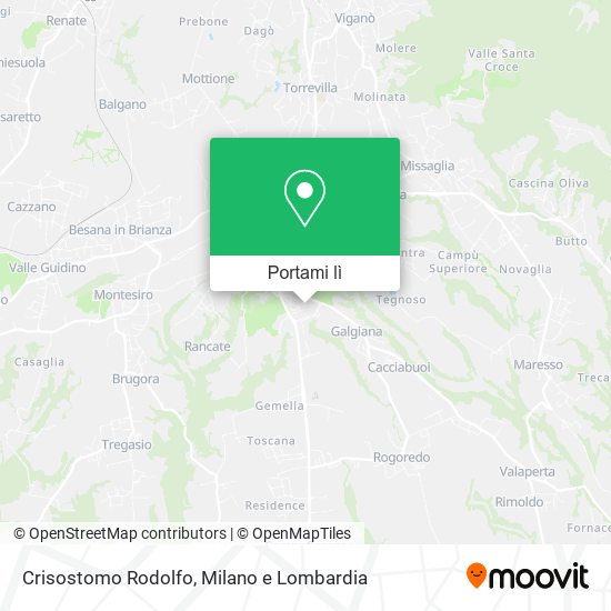 Mappa Crisostomo Rodolfo