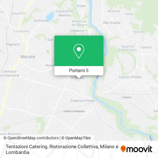 Mappa Tentazioni Catering, Ristorazione Collettiva