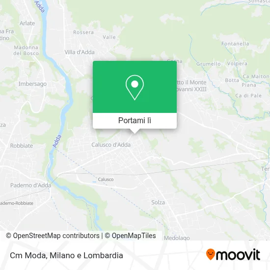 Mappa Cm Moda