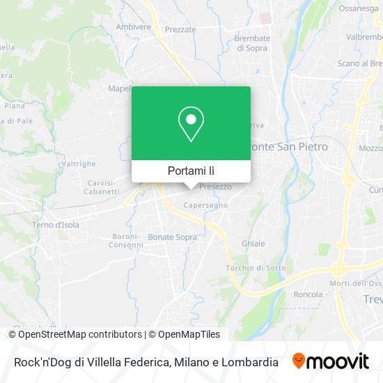 Mappa Rock'n'Dog di Villella Federica
