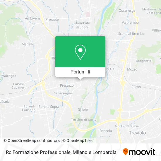 Mappa Rc Formazione Professionale