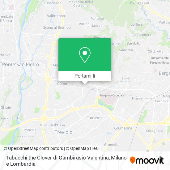 Mappa Tabacchi the Clover di Gambirasio Valentina