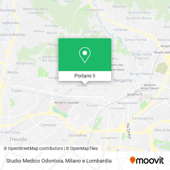 Mappa Studio Medico Odontoia