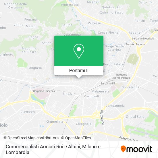Mappa Commercialisti Aociati Roi e Albini