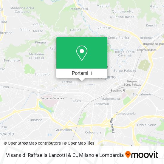 Mappa Visans di Raffaella Lanzotti & C.
