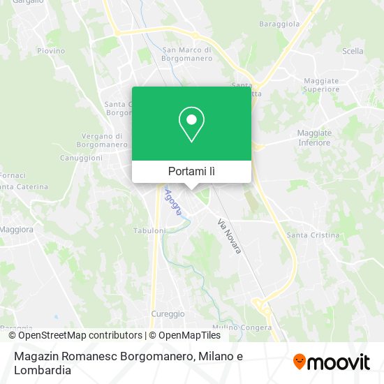 Mappa Magazin Romanesc Borgomanero