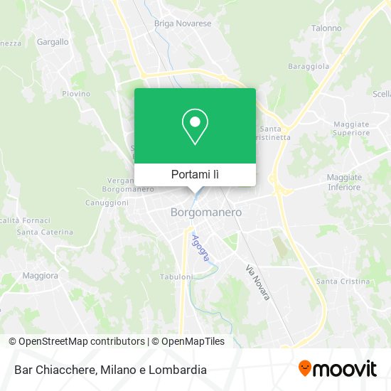 Mappa Bar Chiacchere
