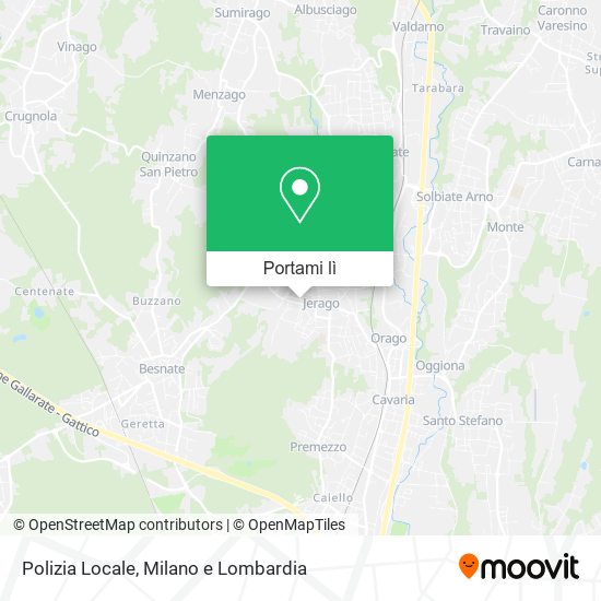 Mappa Polizia Locale