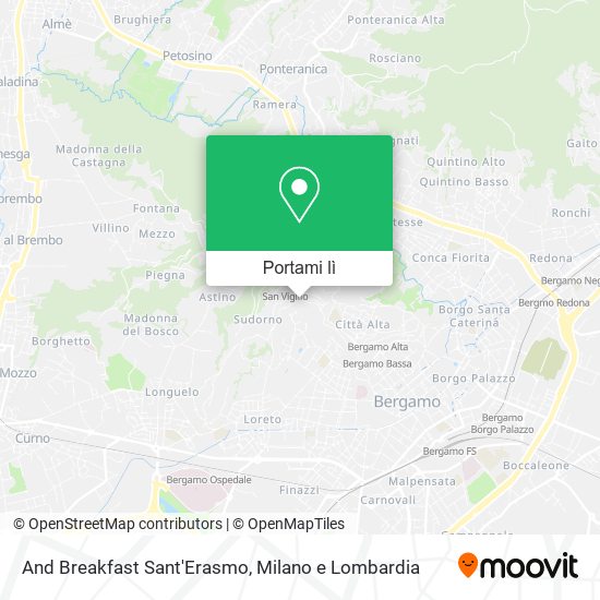 Mappa And Breakfast Sant'Erasmo