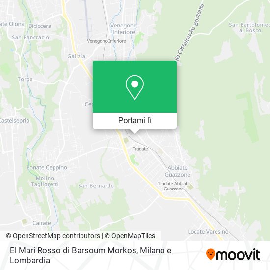 Mappa El Mari Rosso di Barsoum Morkos