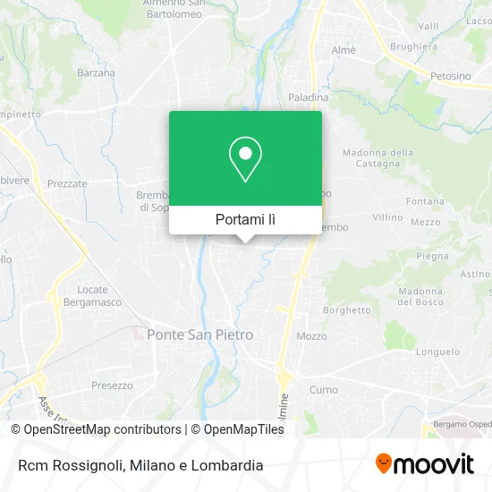 Mappa Rcm Rossignoli