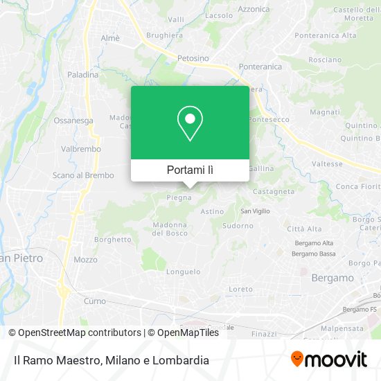 Mappa Il Ramo Maestro