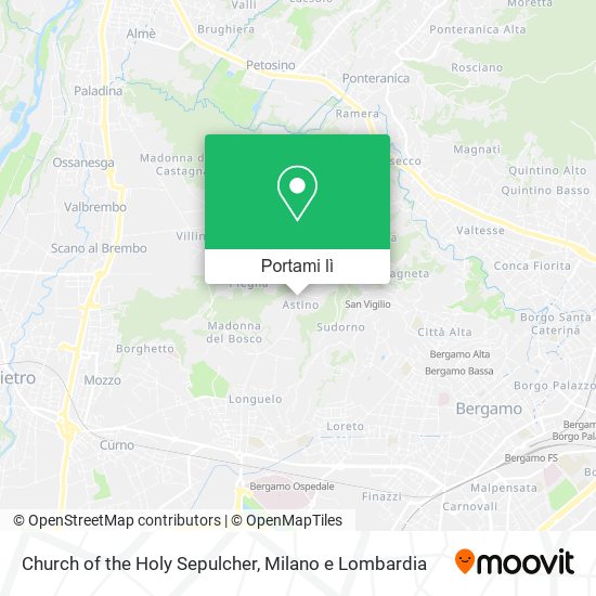 Mappa Church of the Holy Sepulcher