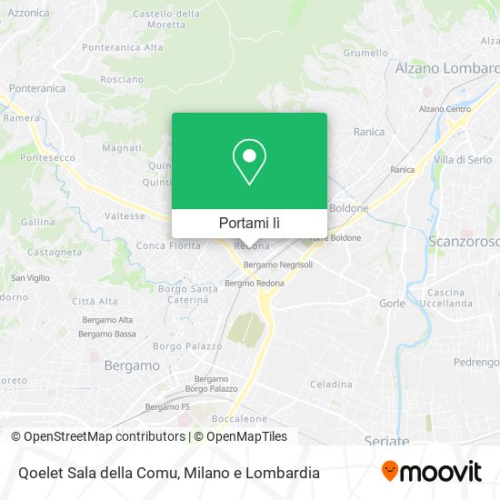 Mappa Qoelet Sala della Comu