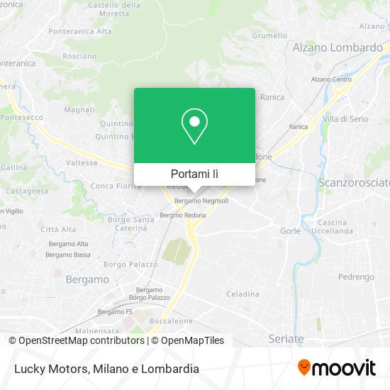 Mappa Lucky Motors