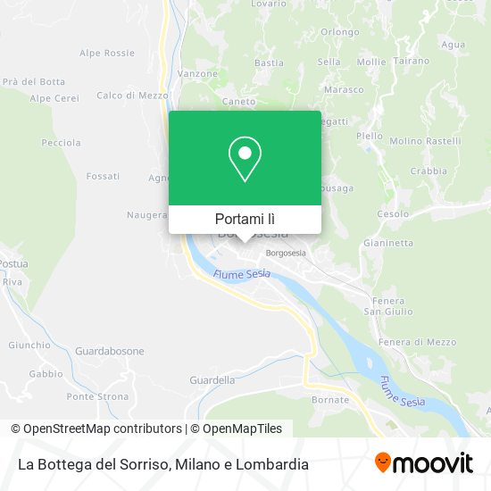 Mappa La Bottega del Sorriso