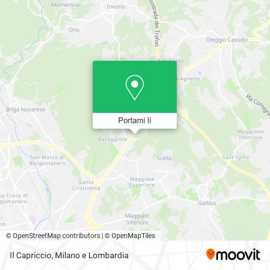 Mappa Il Capriccio
