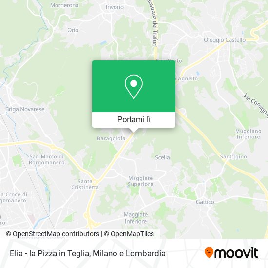 Mappa Elia - la Pizza in Teglia