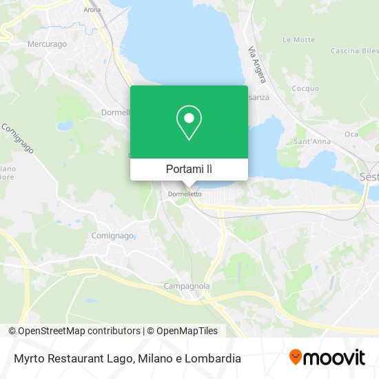 Mappa Myrto Restaurant Lago