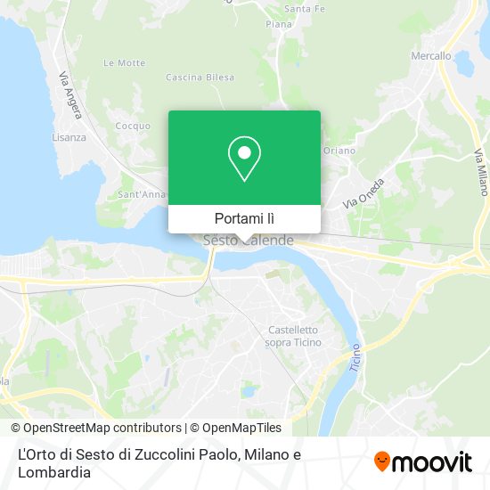 Mappa L'Orto di Sesto di Zuccolini Paolo