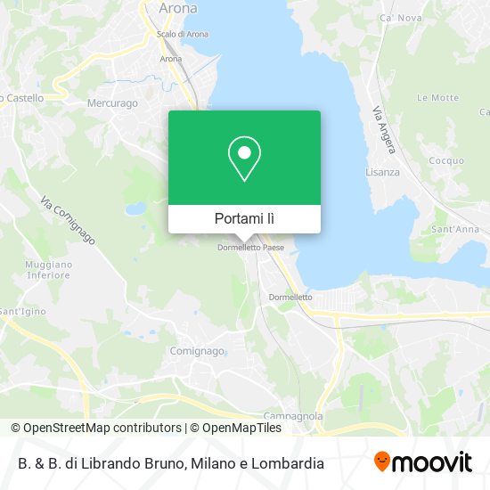 Mappa B. & B. di Librando Bruno
