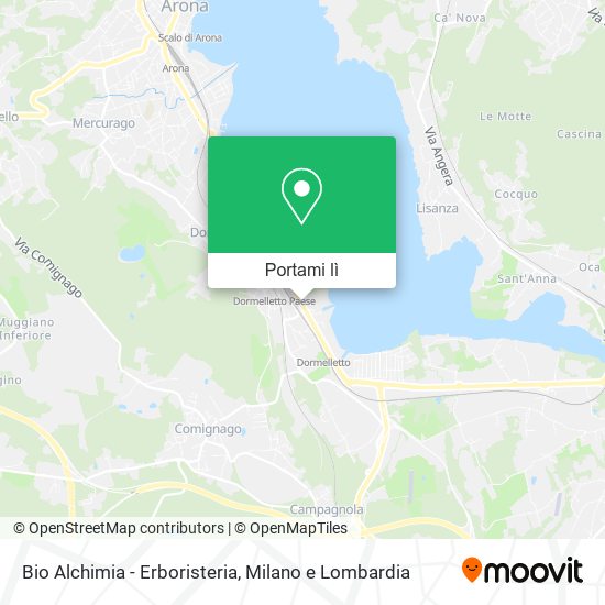 Mappa Bio Alchimia - Erboristeria