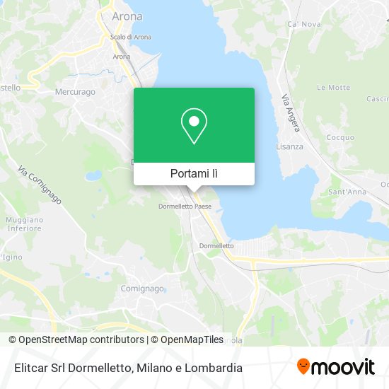 Mappa Elitcar Srl Dormelletto