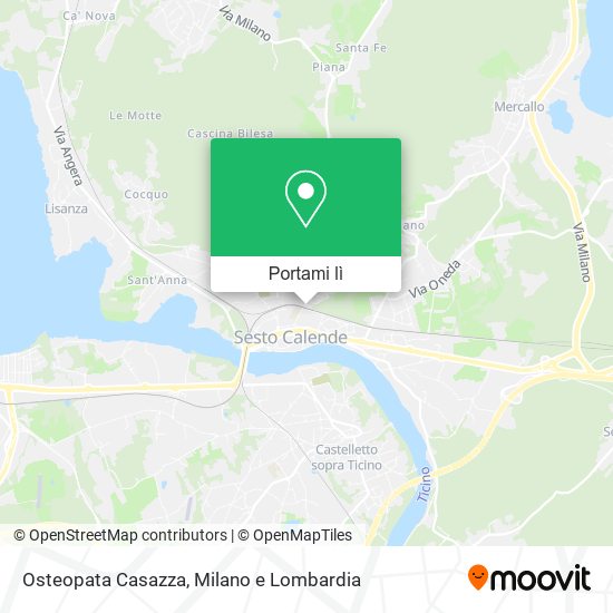Mappa Osteopata Casazza